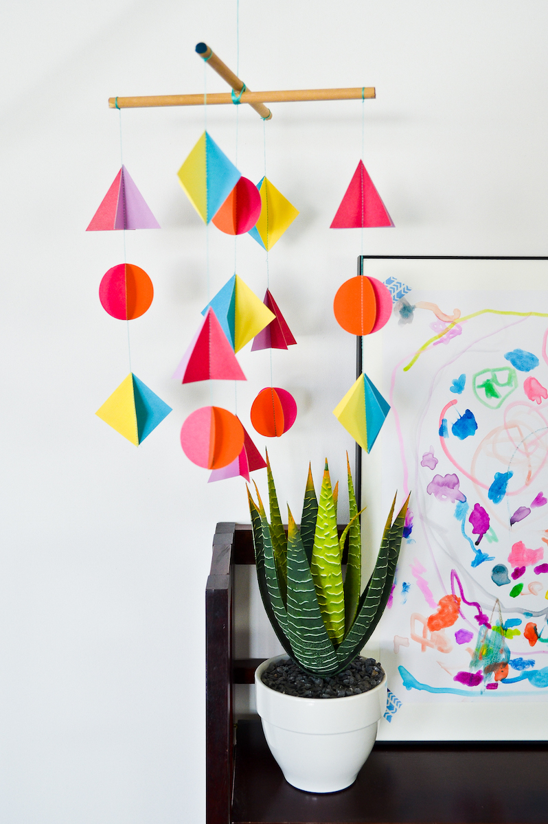 Geometric Paper Mobile