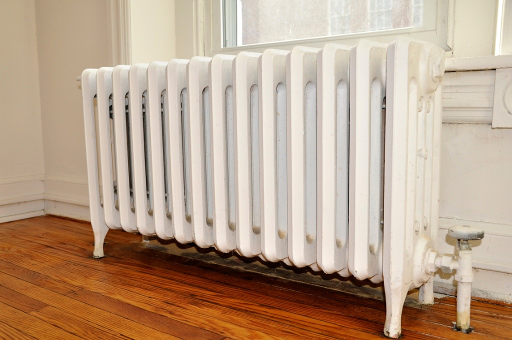 Old, Bulky Radiator