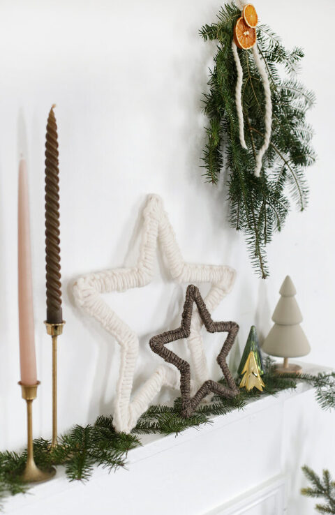 DIY Yarn Stars