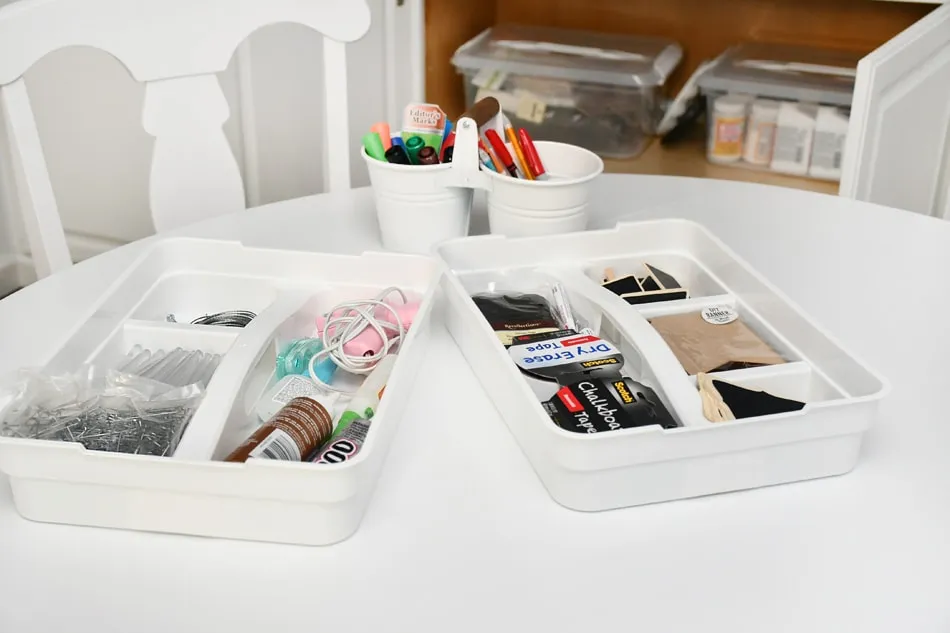 DIY Craft Organization Hacks Using Household Items