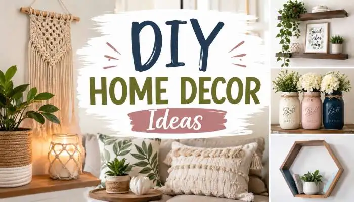 Quick DIY Home Decor Ideas for Beginners