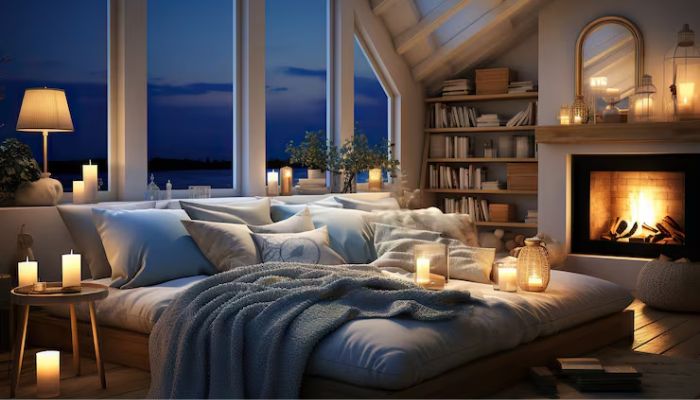 Calm Bedroom Home Interior Decoration Ideas