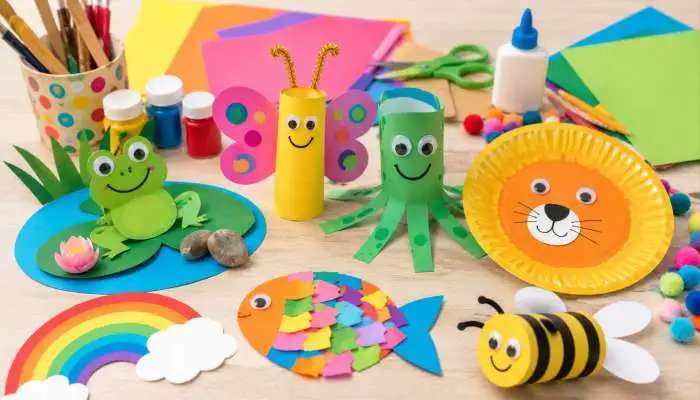 Easy Kids Craft Ideas Using Simple Household Supplies