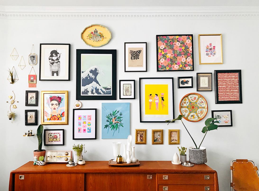  How To Add Interest To You Gallery Wall Artwork