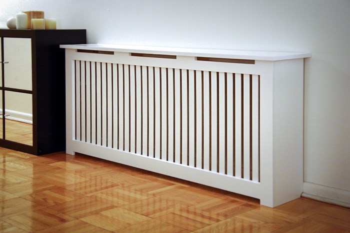 Make Your Own Radiator Cover To Give It An Update